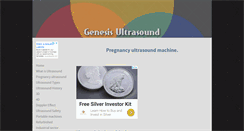 Desktop Screenshot of genesis-ultrasound.com